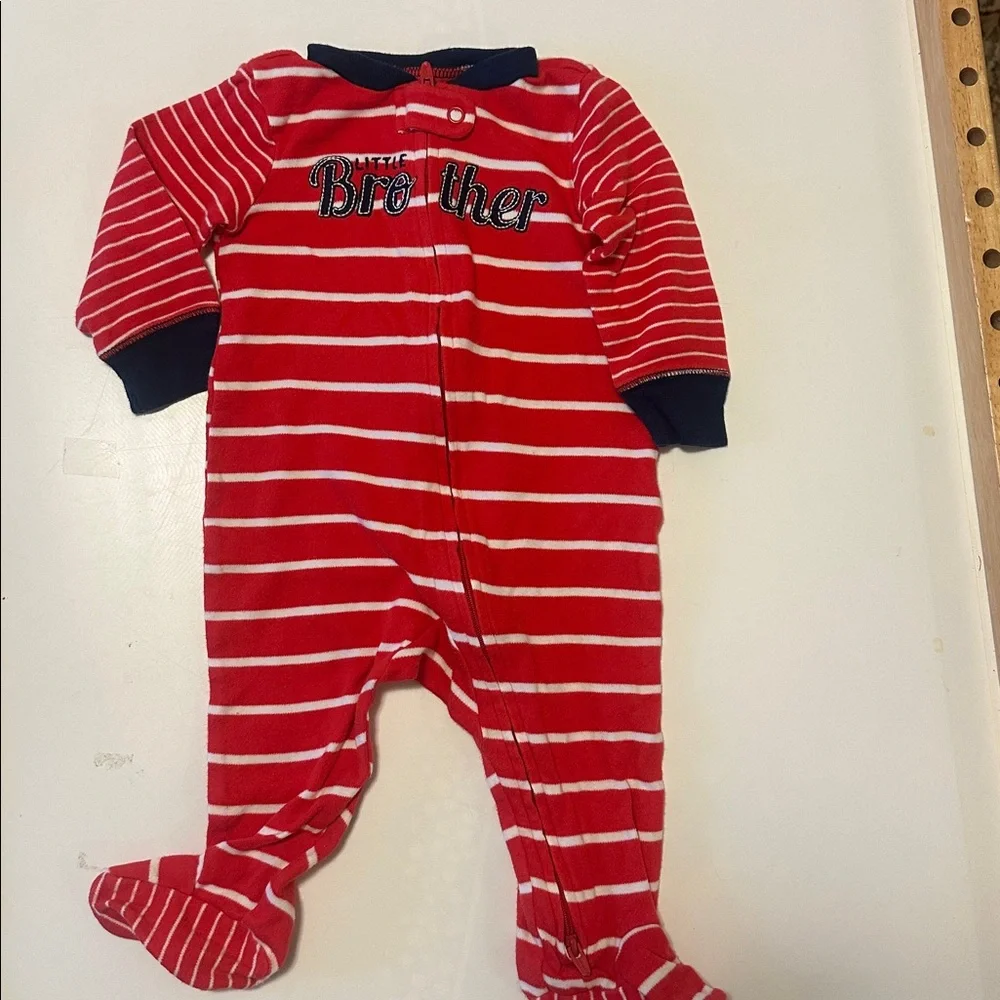 Carter's Big Brother Baby Footies Set